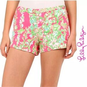 Lilly Pulitzer Floral‎ Print Shorts, Resort Style, Weekend Wear, Summer Outfit